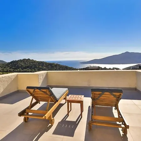 Marsilya Is Stone House For 8 People With A Magnificent Sea View In Kalkan فيلة *