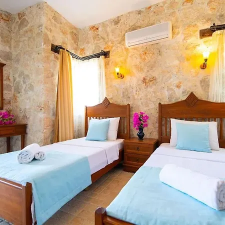 فيلة Marsilya Is Stone House For 8 People With A Magnificent Sea View In Kalkan *