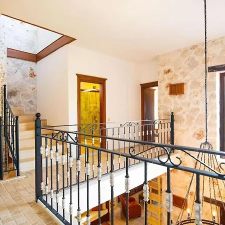 Marsilya Is Stone House For 8 People With A Magnificent Sea View In Kalkan *