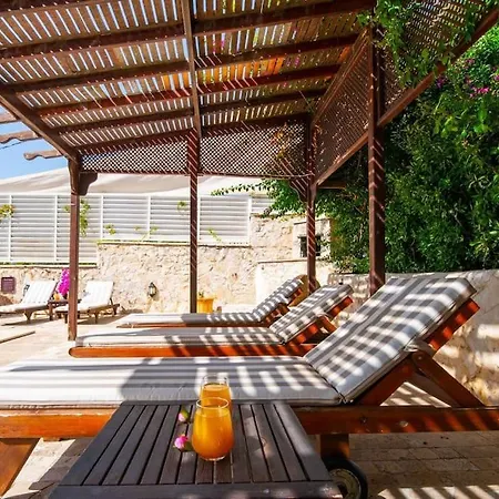 Marsilya Is Stone House For 8 People With A Magnificent Sea View In Kalkan