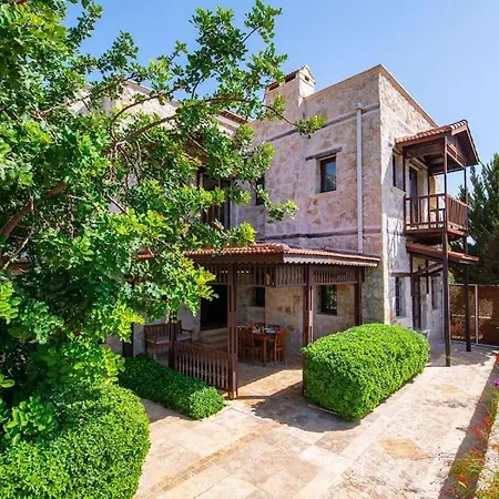 Villa Marsilya Is Stone House For 8 People With A Magnificent Sea View In Kalkan