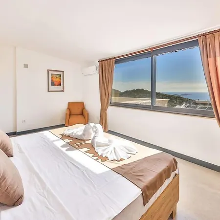 Marsilya Is Stone House For 8 People With A Magnificent Sea View In Kalkan *